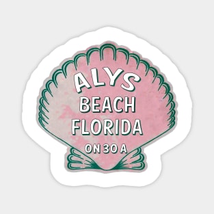 Alys Beach Florida 30A Vintage Shell 30 A Magnet