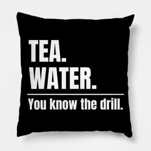 Tea. Water. You know the drill. Alternate Fasting Pillow