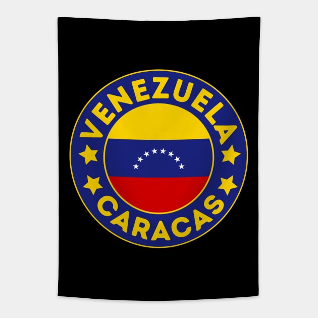 Caracas Tapestry by footballomatic