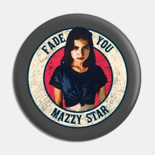 Retro Style Fan Art Design Mazzy Star Pin