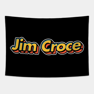 Jim Croce / Retro 3D Artwork Design Tapestry