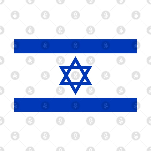 Star Israel Flag by Bunny Prince Design