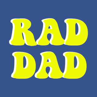 Retro 70s Rad Dad T-Shirt