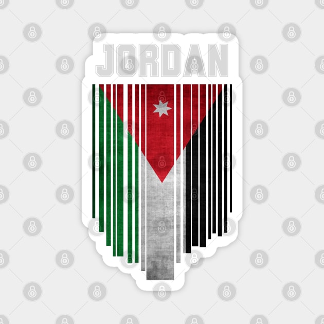 Jordan flag Magnet by eka123