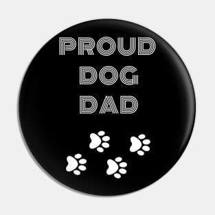 Proud Dog Dad Pin