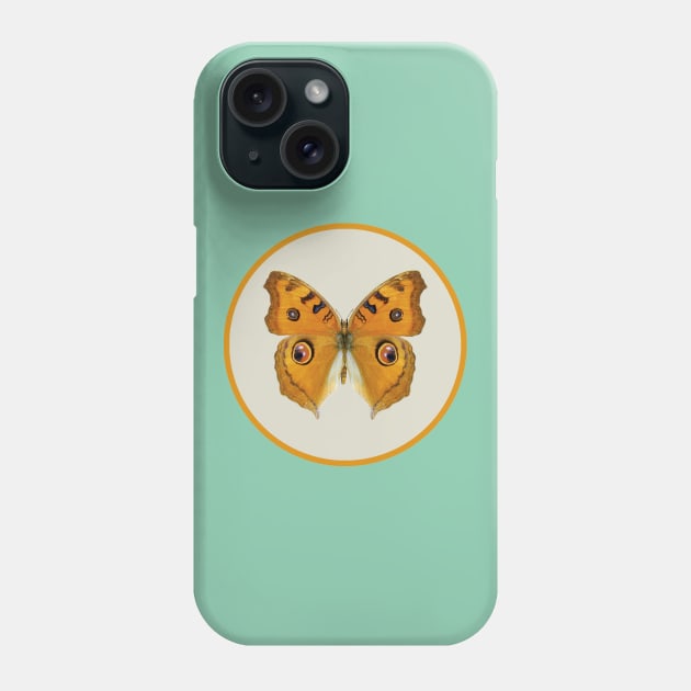 Meadow Argus Butterfly Phone Case by Design_Windmill