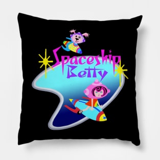 Spaceship Betty with Bubblegum Pillow