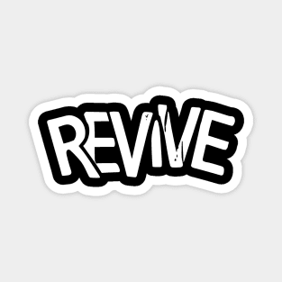 Revive Punky Typography Magnet