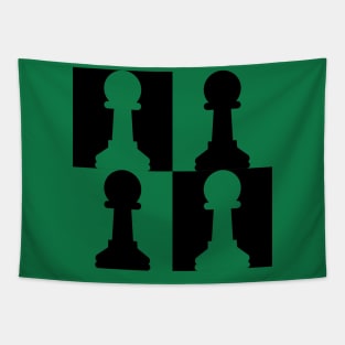 Chess pawns Tapestry