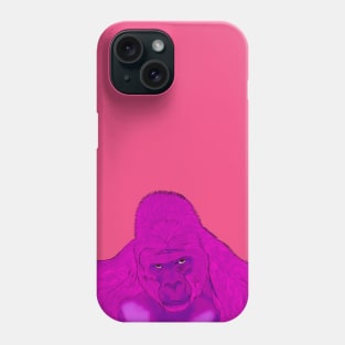 Pink Gorilla Phone Case