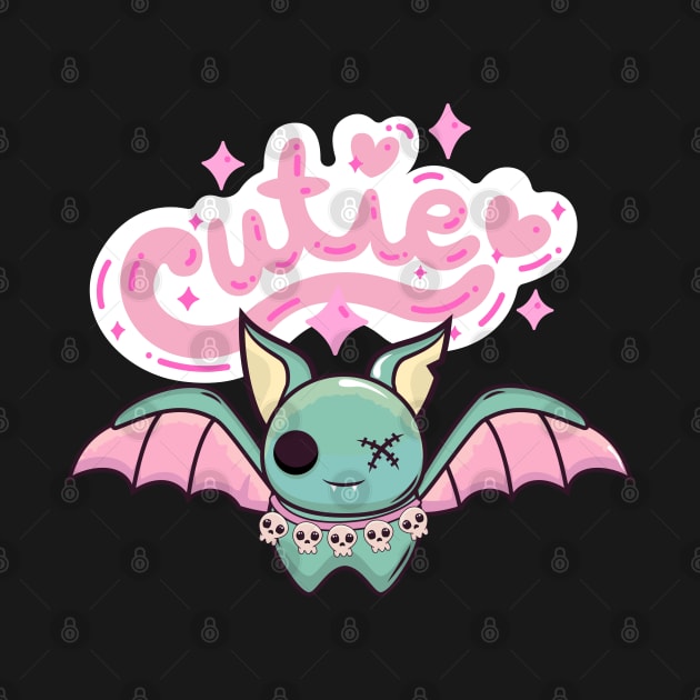 Cutie Pastel Bat by Curio Pop Relics