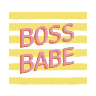 Boss Babe Cool Lady Boss Small Business T-Shirt