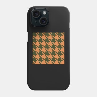 Green Tea Houndstooth Phone Case