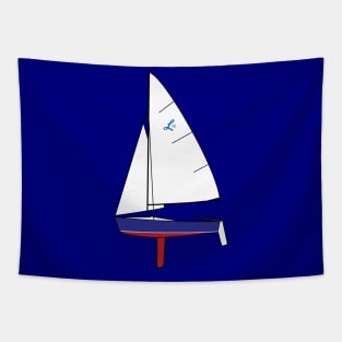 Lido 14 Sailboat Tapestry