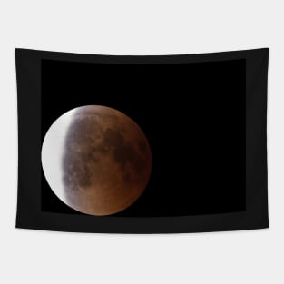 Super Bloody Moon, full eclipse end phase Tapestry