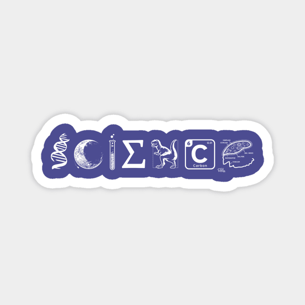 SCIENCE - Coexist Magnet by Captain_RibMan