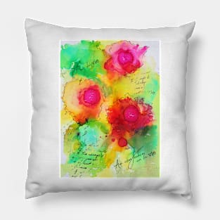 Believe in life (happy art) Pillow