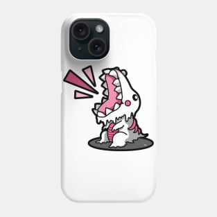 SM3GMASAURUS REX WHITE (PINK) Phone Case