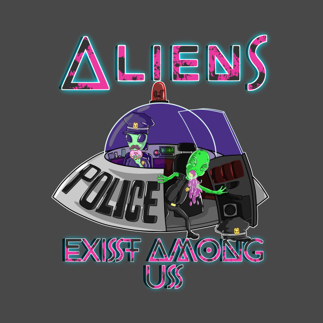 27ALIENS EXIST AMONG US by Olazarán store 
