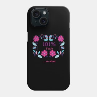 toxic wife Phone Case