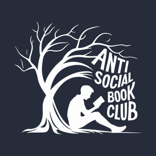 Anti Social Book Club Introvert Reader T-Shirt