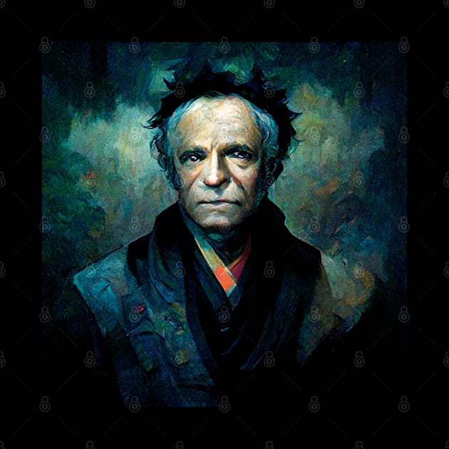 Arthur Schopenhauer | Dark Portrait by Classical