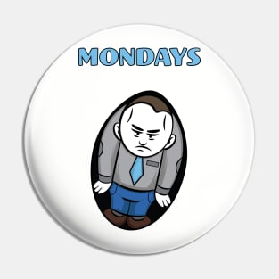 Blue Monday Pin