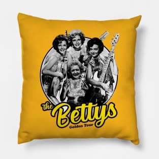 Betty White Band Shirt Pillow