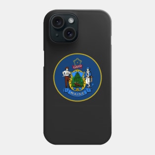 Maine Coat of Arms Phone Case