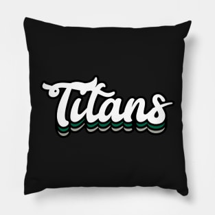 Titans - Illinois Wesleyan University Pillow