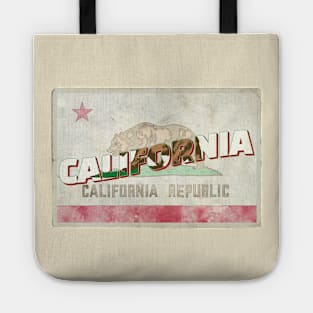 California vintage style retro souvenir Tote