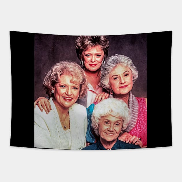 the golden girls thug life Tapestry by adon aska