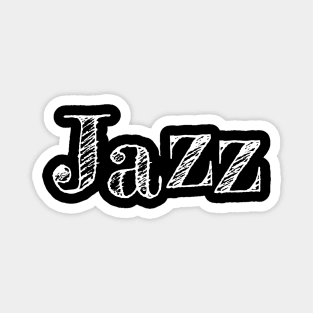 jazz sketch logo Magnet