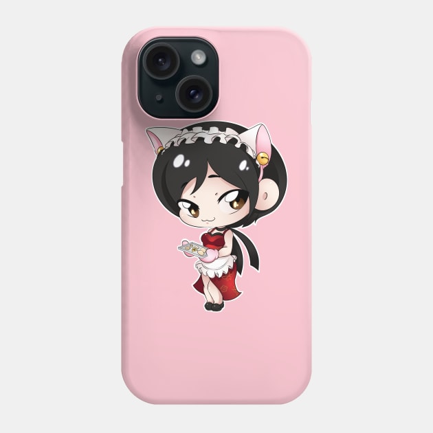 Cat maid ada Phone Case by JinkTheTactician