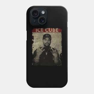 TEXTURE ART- Ice Cube - RETRO STYLE 1 Phone Case