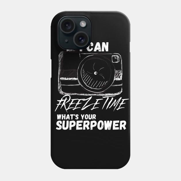 I Can Freeze Time Phone Case by maxdax