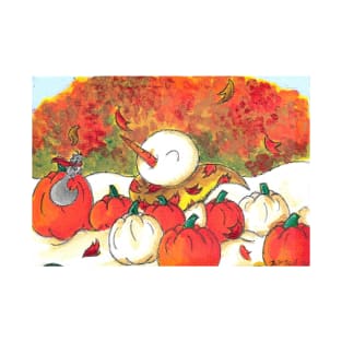 Snow and Pumpkins T-Shirt