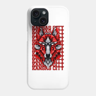 kansas city football Phone Case