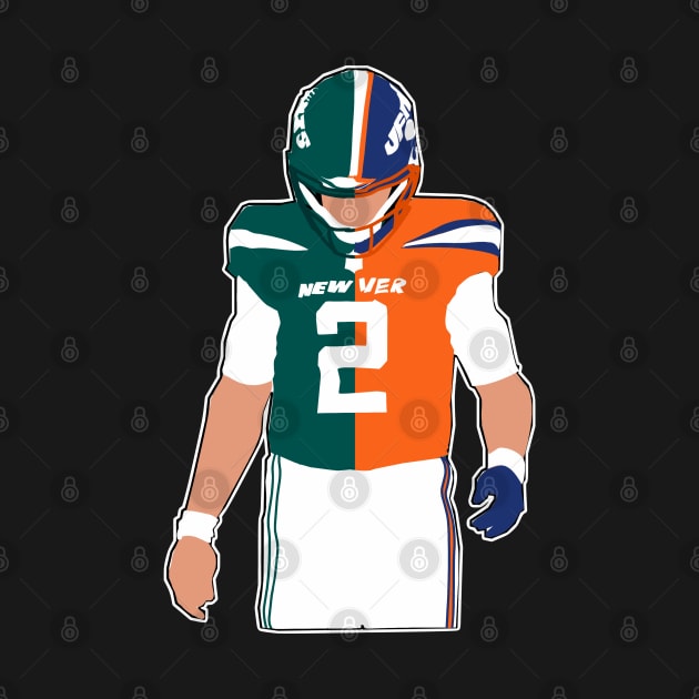 Zach wilson trade - New york jets & denver broncos by Qrstore