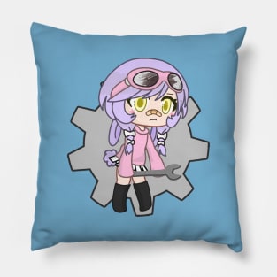 Gacha Girl - Sarah the Mechanic Pillow