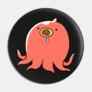 Pink Octopus Pin