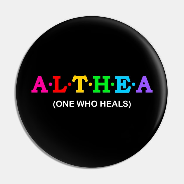 Althea - One who heals. Pin by Koolstudio