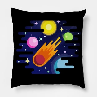 Space Comet Pillow