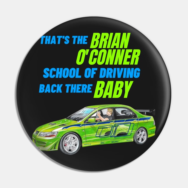 Brian O'Conner School of Driving { Fast and furious Paul walker's Evo } Pin by MOTOSHIFT