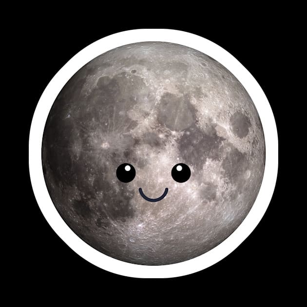 Happy moon by spaghettis