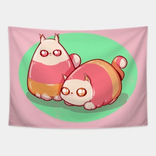 Candy Cats Tapestry