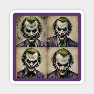 Clown 4pack Magnet