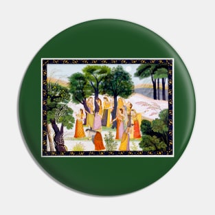 The Gopis Search For Krishna 1780 Bhagavata Purana Pin