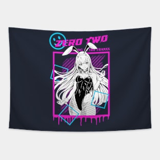 Bunny Girl Zero Two Tapestry