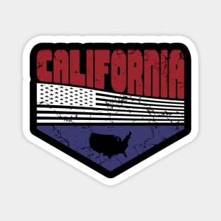 Retro Vintage California USA Magnet